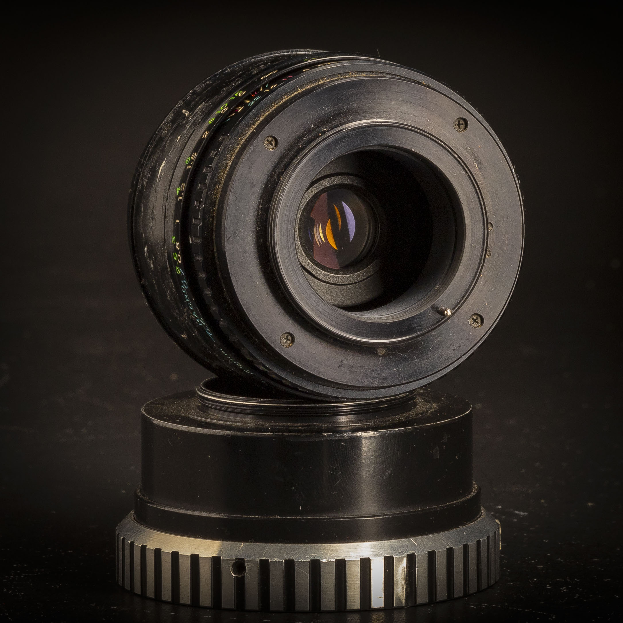 Hanimex HMC 28-70mm f3.5-4.5 M42 <br>Dekoráció – Donor - Image 2