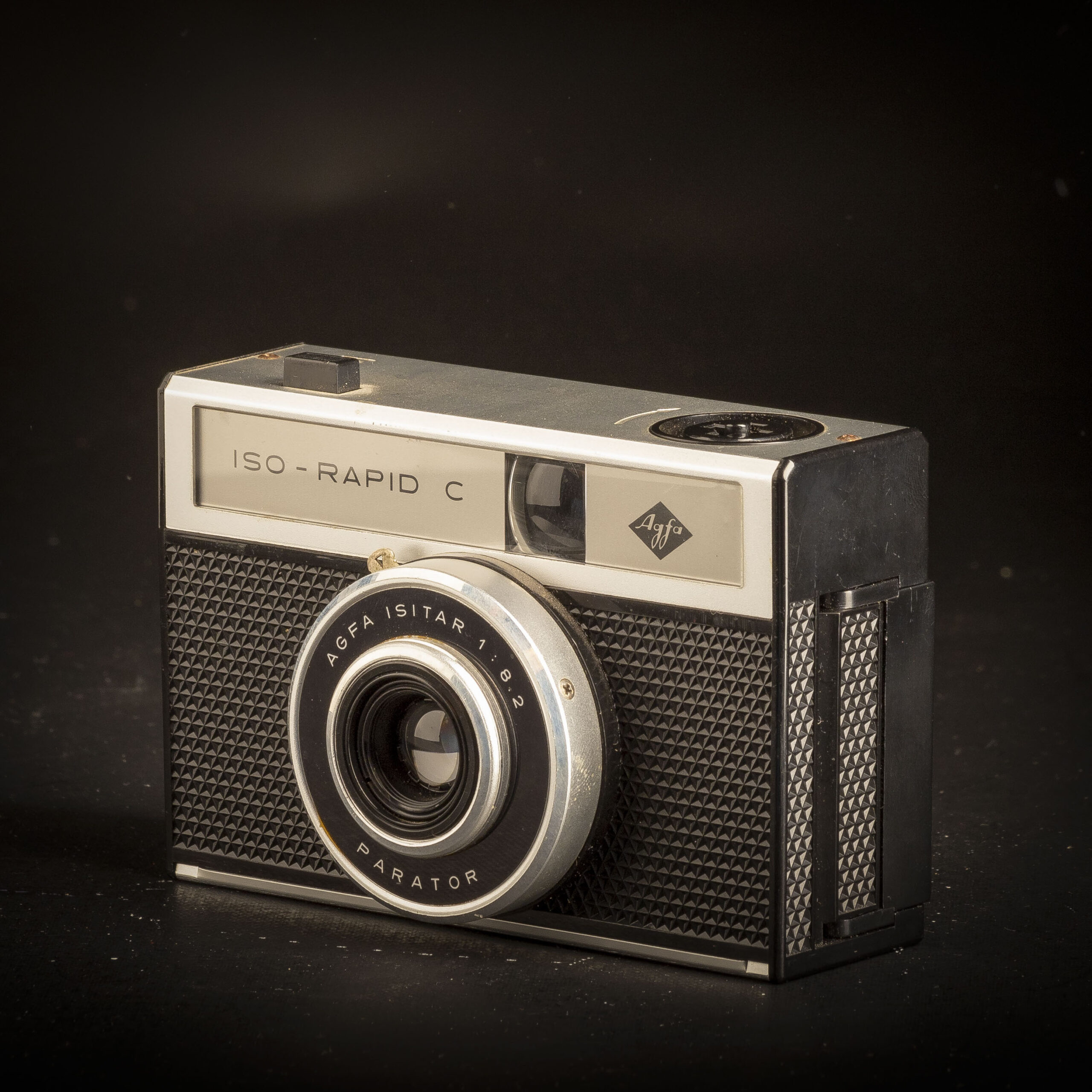 Appareil photo Agfa Isomat-Rapid vintage - Design allemand des années 1960, testé sur pellicule - France