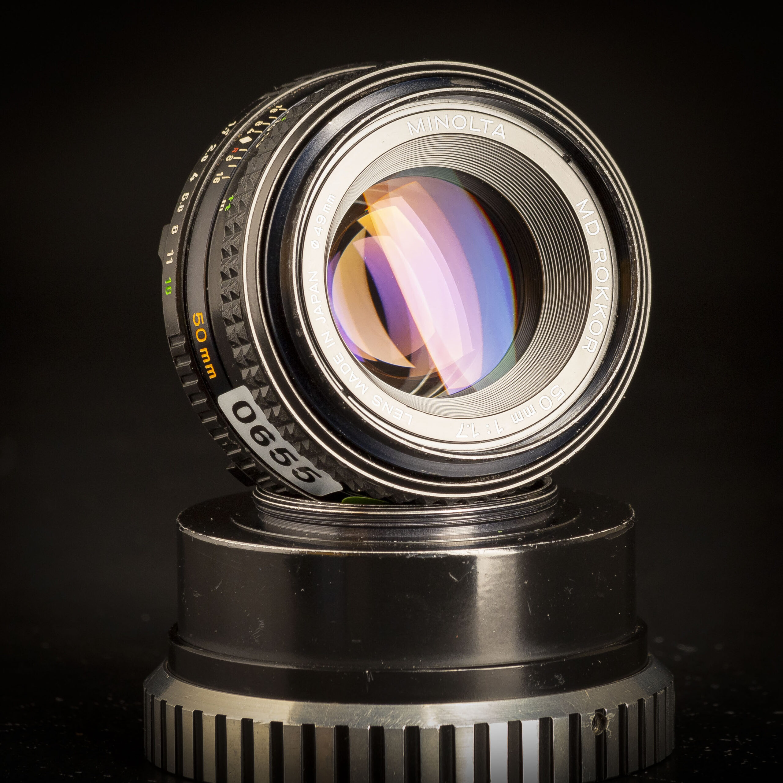 Minolta MD 50mm f1.7 – MD – Lampersky fotóbizományi – vintage cameras ...