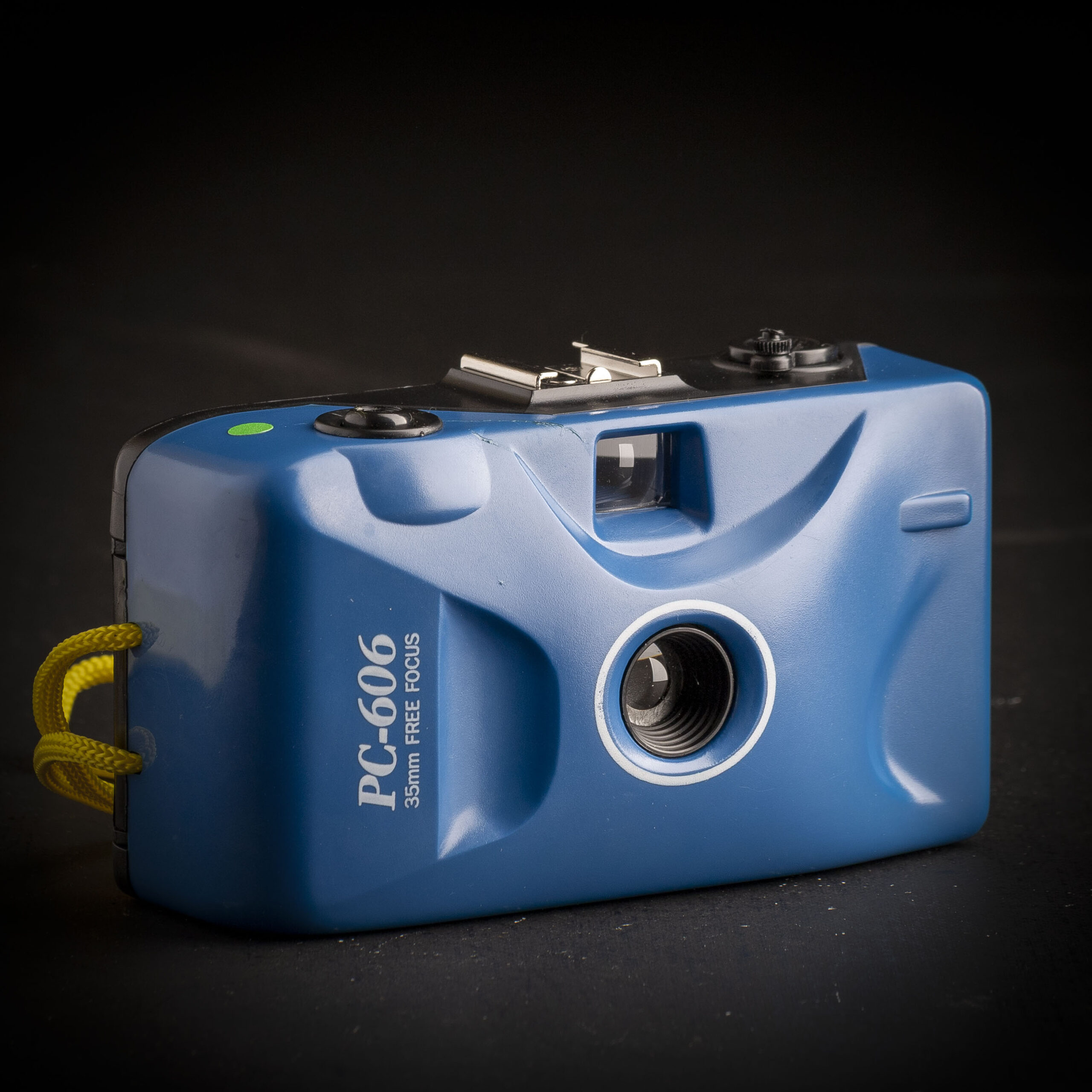 Appareil Photo Compact Lomo PC-606 35mm - Mise Au Point Fixe, Plastique, Bleu (Bon état)